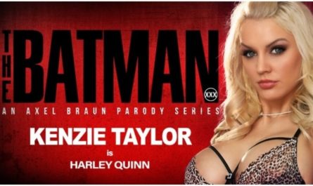 Kenzie Taylor to Embody 'Harley Quinn' in Axel Braun's 'The Batman XXX'