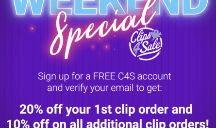 LIVE NOW – Exclusive Clips4Sale 20% Off Cyber Weekend Promotion!