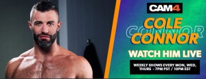 Cole Connor to Perform 3 Shows Weekly on Cam4